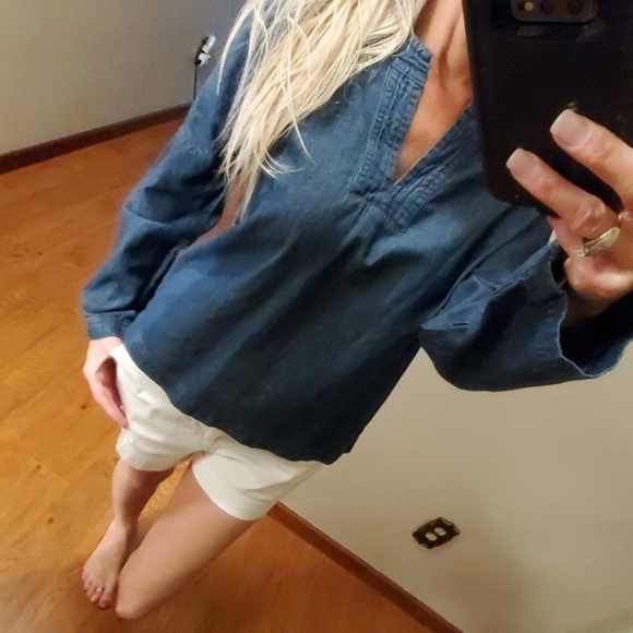 Universal Thread Tops - NWOT Universal Thread denim top